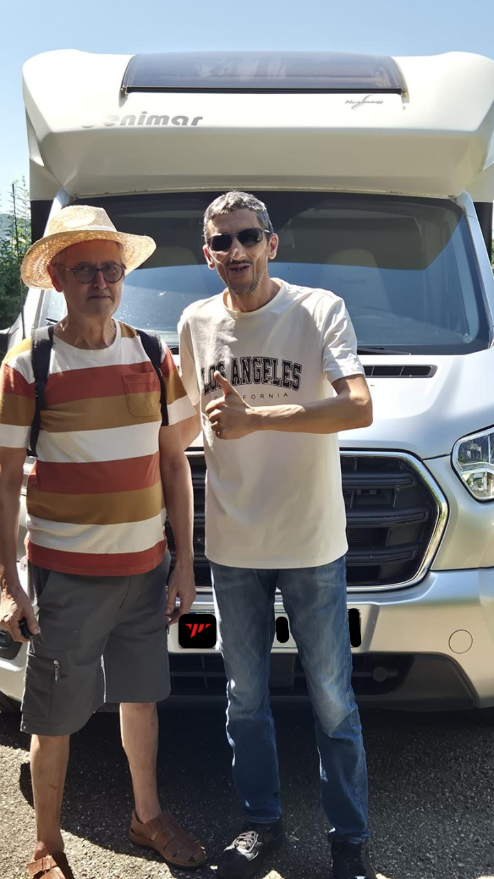 Client satisfait camping-car