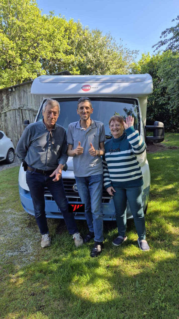 Client satisfait camping-car