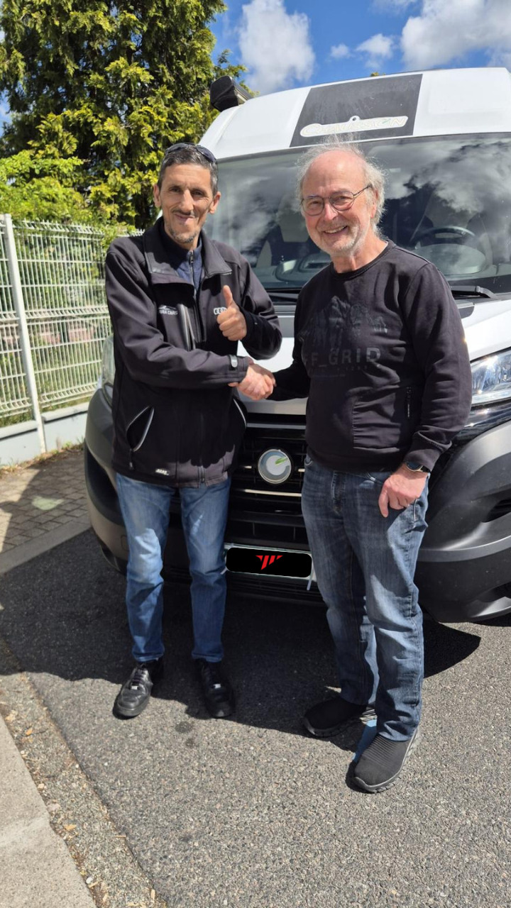 Client satisfait camping-car