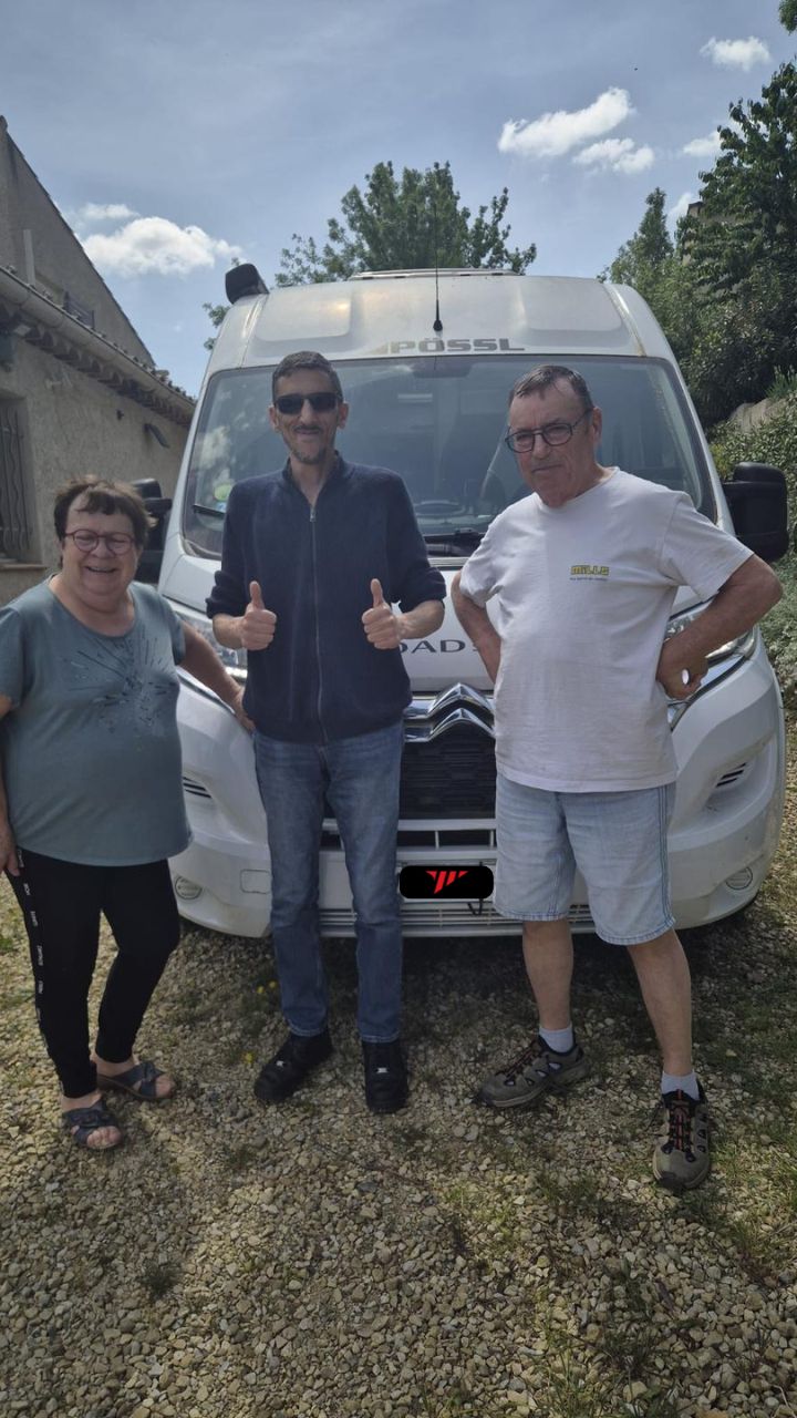 Client satisfait camping-car